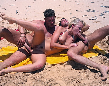 Sandy Style Loving Anal Sex on the Beach before Blowjob and Facial with Sandy Style in Anal Introductions  by Private