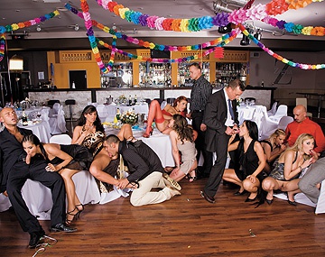 Ringing in the New Year with an Orgy with Black Angelika, Lucy Belle, Simony Diamond and others by Private
