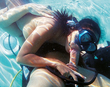 Priva Is so Horny She Fucks Her Dive Instructor under Water with Priva in Blacks on Sluts   by Private